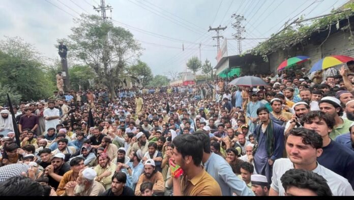 Protest at Umary Chowk against Bajaur Operation-Facebook