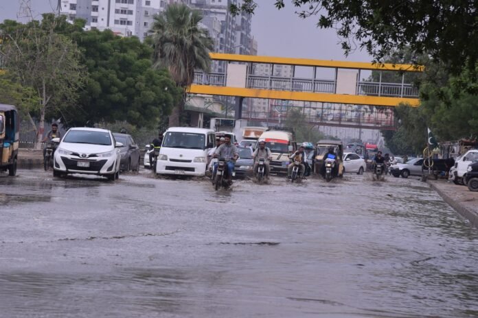 Monsoon rains cause urban flooding in Pakistan-File Photo
