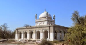 Tomb of Rai Ahmad Khan Karal (1776-Sep21, 1857) in Jhamra graveyard near Faisalabad (former Lyallpur) Punjab.