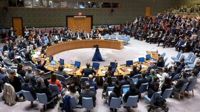Radio Pakistan file photo shows UN Security Council Meeting