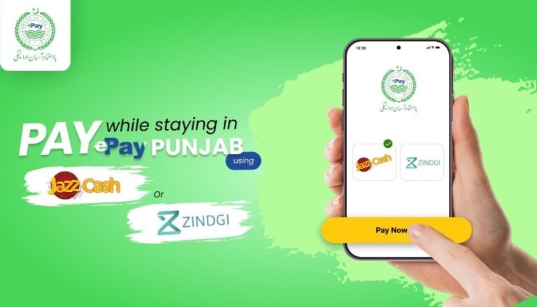 Online payments via e-Pay Punjab