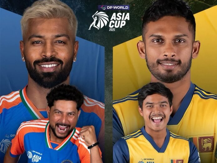 The picture shows key players of Sri Lanka and India-ACC