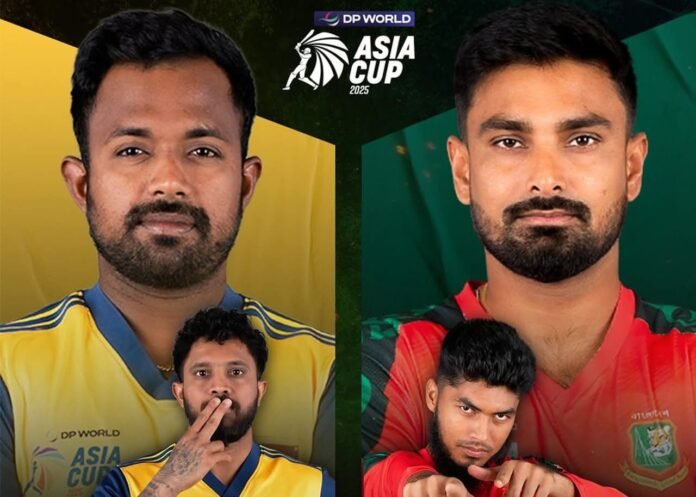 Picture shows key players of Sri Lanka and Bangladesh-ACC