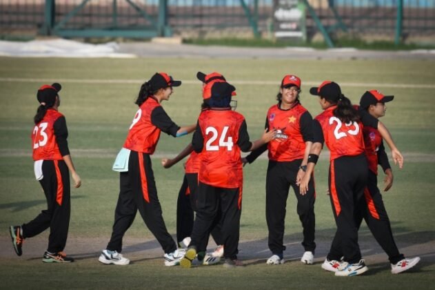 Picture shows players celebrating victory-PCB