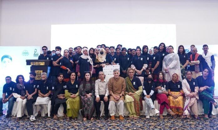 The picture shows transgender persons posing after receiving toolkits-PSDF