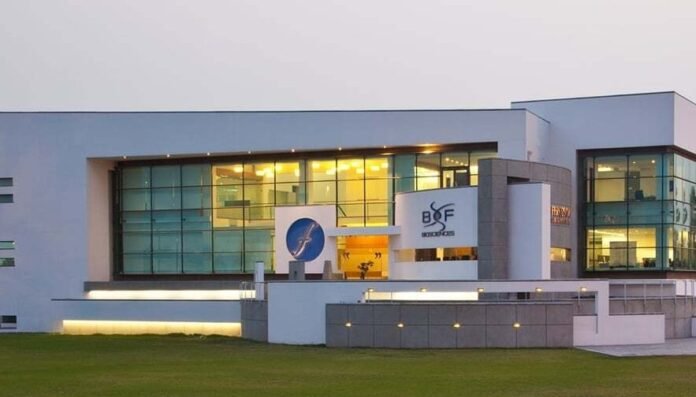 The image shows office of BF Biosciences