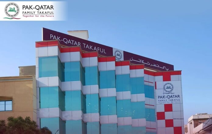 The image shows office of Pak-Qatar Takaful