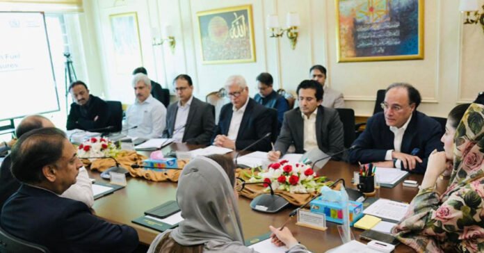 Punjab CM and Ministers of Finance and Petroleum review fuel supply situation in Punjab.